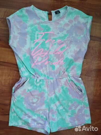 Пакетом одежда летняя на девочку до 135 см