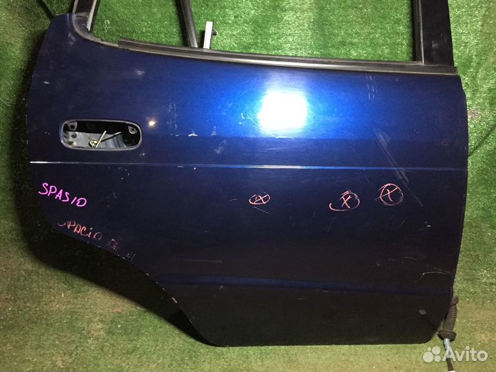 Дверь задняя правая Toyota Corolla Spacio AE115 Пу