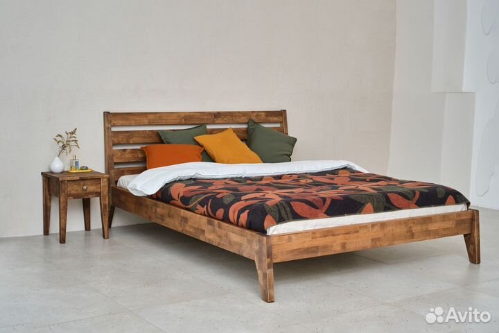 Кровать Olivia 160х200 см из массива дерева