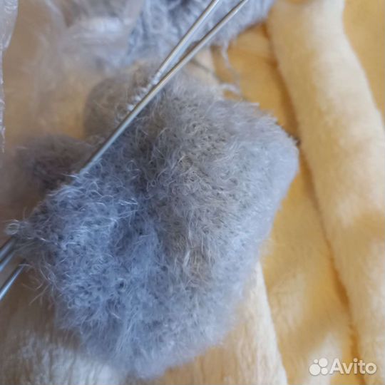 Пряжа для вязания. Хлопок травка
