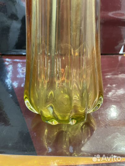 Ваза Чешское Стекло СССР