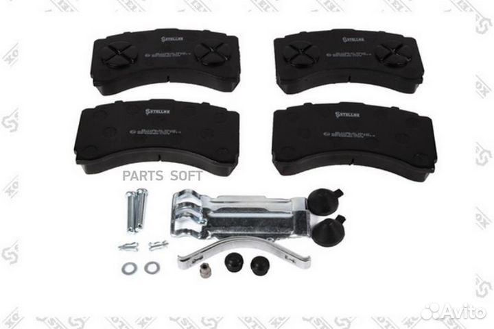Stellox 8511458SX колодки дисковые задние29244 SL7