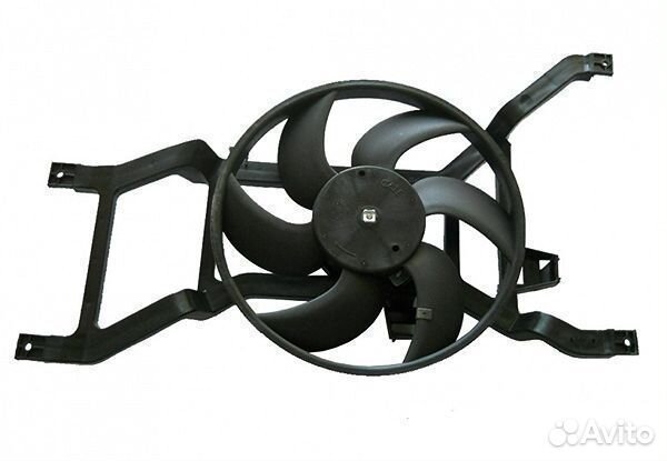 Вентилятор охлаждения Рено Логан 2008-2014