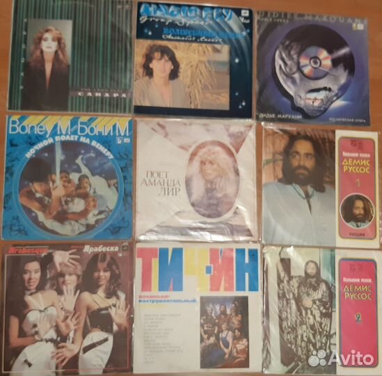 Винил Советские и Российские печатки