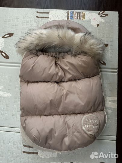 Зимний конверт в коляску