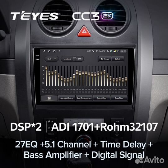 Магнитола Teyes CC3 2K 6/128 GreatWall Hover H3/H5