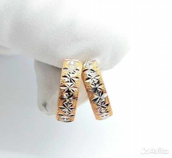 Золотые серьги