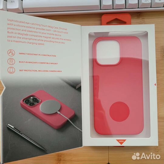 Ubear чехол для iPhone 13 pro touch mag case