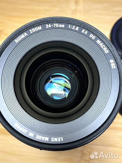 Sigma 24-70 2.8 canon