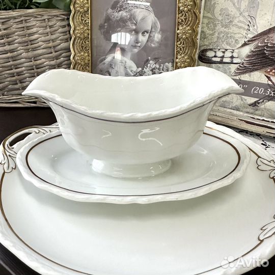 Блюдо и соусник Hutschenreuther