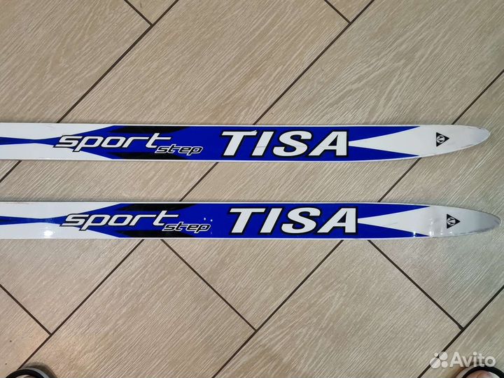 Беговые лыжи+ палки к ним