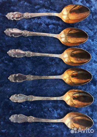 Серебряные и посеребренные вилки и ложки