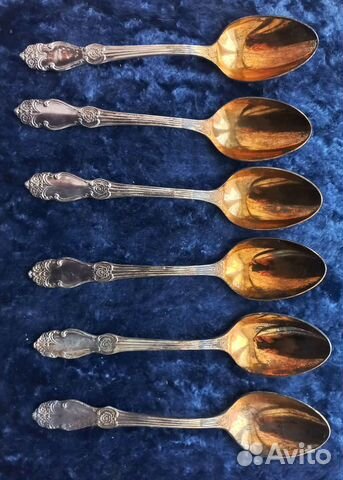 Серебряные и посеребренные вилки и ложки