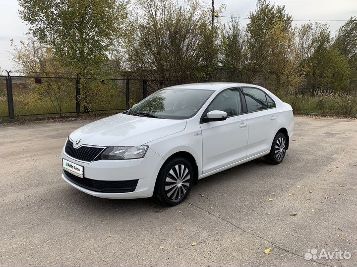 Skoda Rapid 1.6 МТ, 2019, 81 000 км