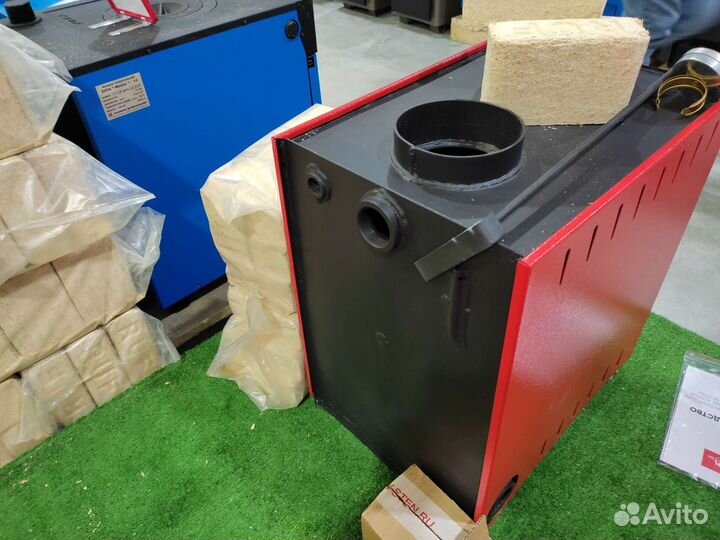 Котел твердотопливный на 70-100 м² стэн мини