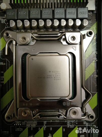 Материнская плата X79 / E5-2640 / E5-1650 / 16 GB