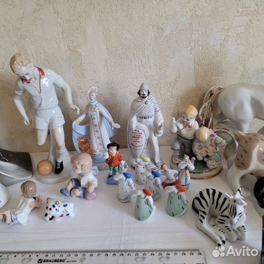 Фарфоровые статуэтки, фарфор