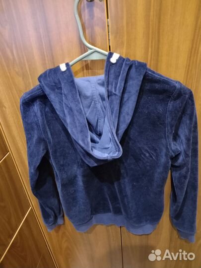 Толстовка детская велюровая 140