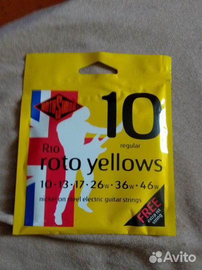Струны для электрогитар rotosound R 10