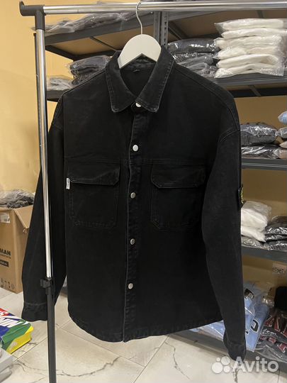 Джинсовки Stone Island (Черный,Синий)