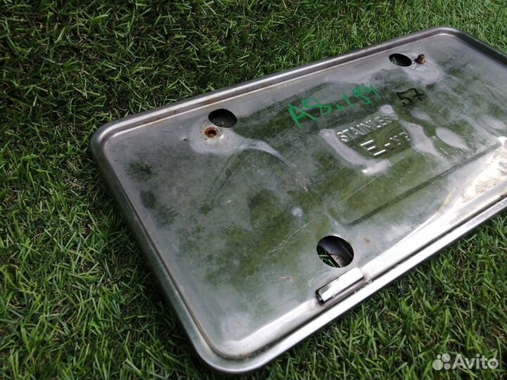 Рамка под номер Audi A8L D3 3 2006