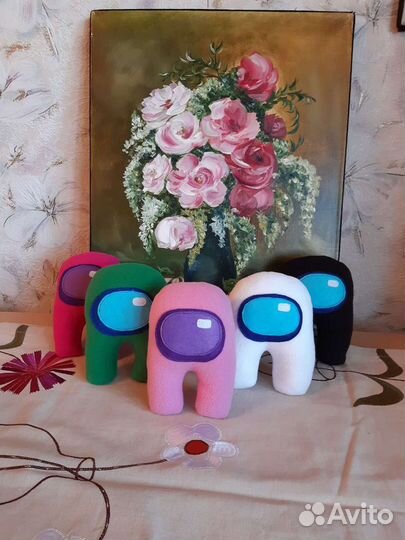 Амонг Ас мягкие игрушки