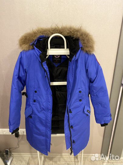 Папрка, пуховик для девочки, детский Canada Goose