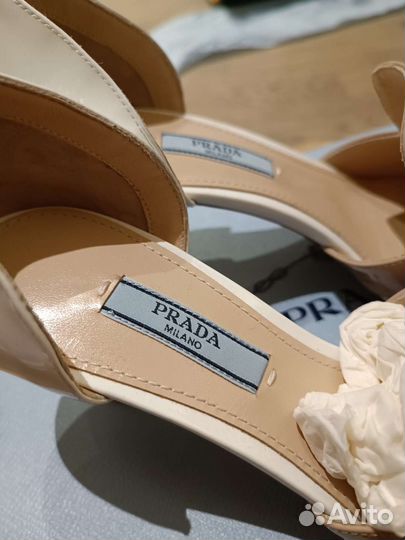 Туфли prada 38.5, оригинал