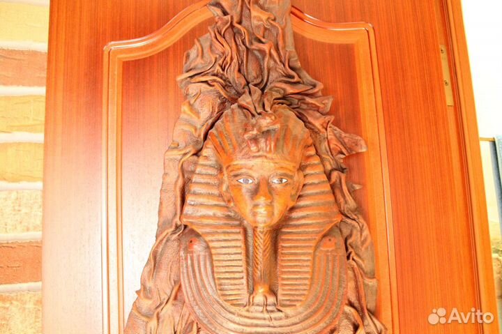 Панно из кожи верблюда