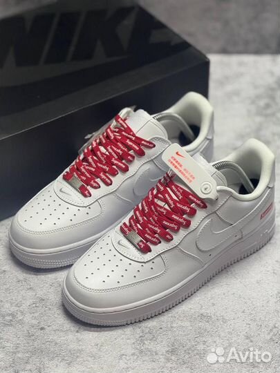 Кроссовки Nike Air Force 1 Supreme (Арт.16056)