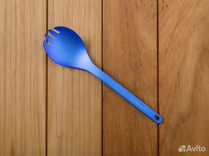 Ложка-вилка титановая градиент Snow Peak SCT-004EC