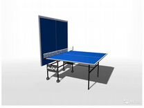 Теннисный стол с сеткой Wips Roller ст-пр (61020)