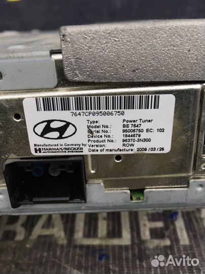 Усилитель звука Hyundai Equus 2 3.8 2010-2017