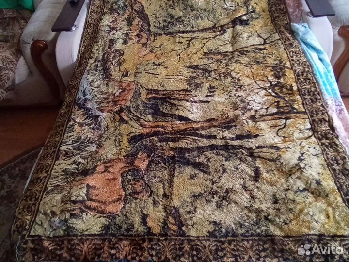 Коврик СССР олени