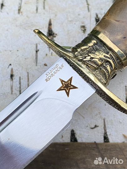 Нож Финка Нквд кованая х12 мф