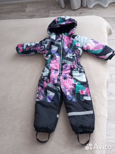 Комбинезон зимний для девочки размер 98