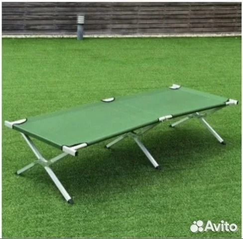 Раскладушка складная с чехлом