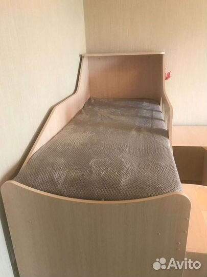 Детская кровать-органайзер