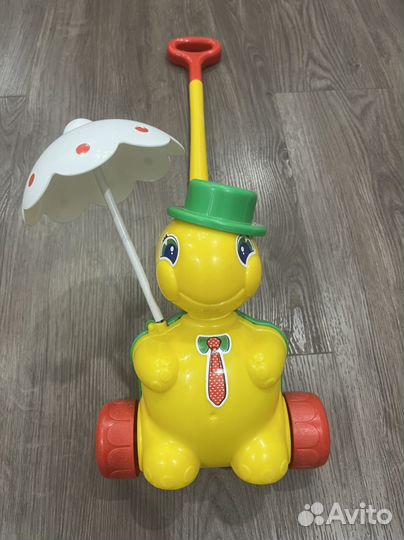 Каталка черепашка с зонтиком Полесье