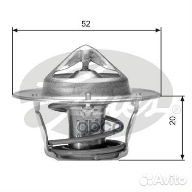 Термостат\ Honda Civic 1.8i 12/Accord 2.0i 08