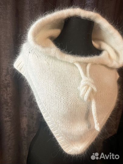 Капор женский ангора