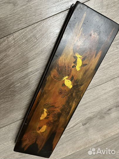 Шкатулка деревянная