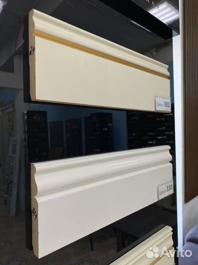 Плинтус напольный мдф