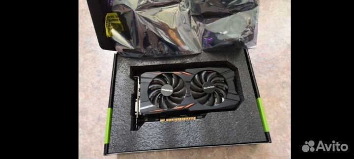 Видеокарта Gigabyte GTX 1050 ti