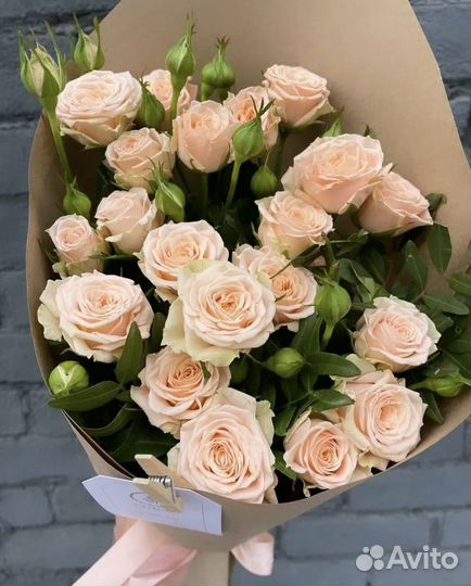 Кустовые розы, Доставка цветов