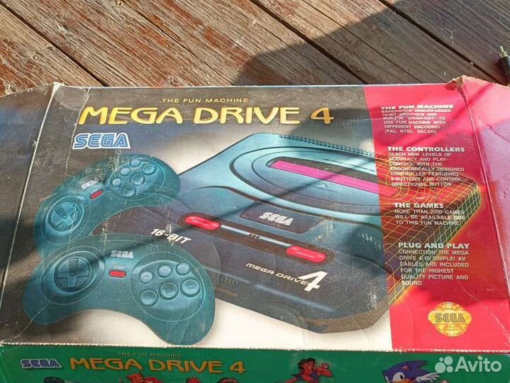 Sega мега драйв 4