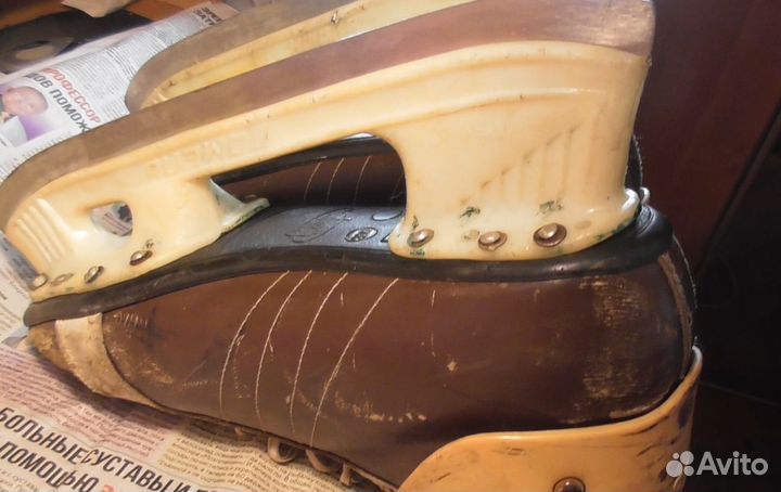 Коньки хоккейные СССР