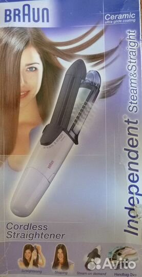 Беспроводной стайлер (щипцы) Braun Independent