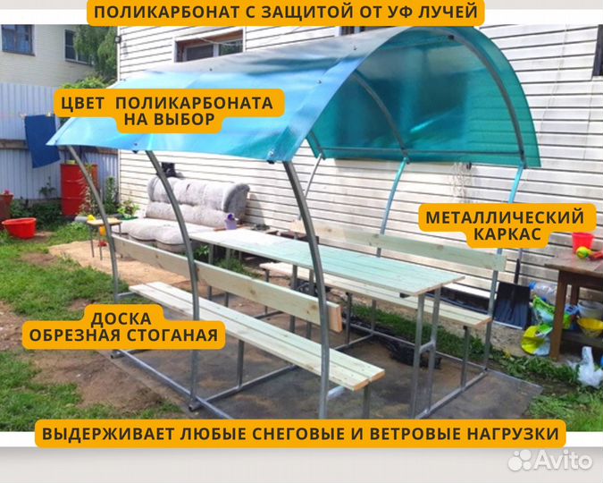 Беседки дачные