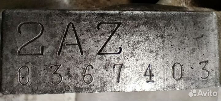 Двигатель 2AZ-FE разбор